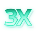 3x Ui logo