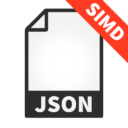 Simdjson logo